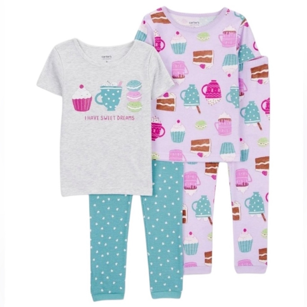 Carters Kids Pajamas Set (2)